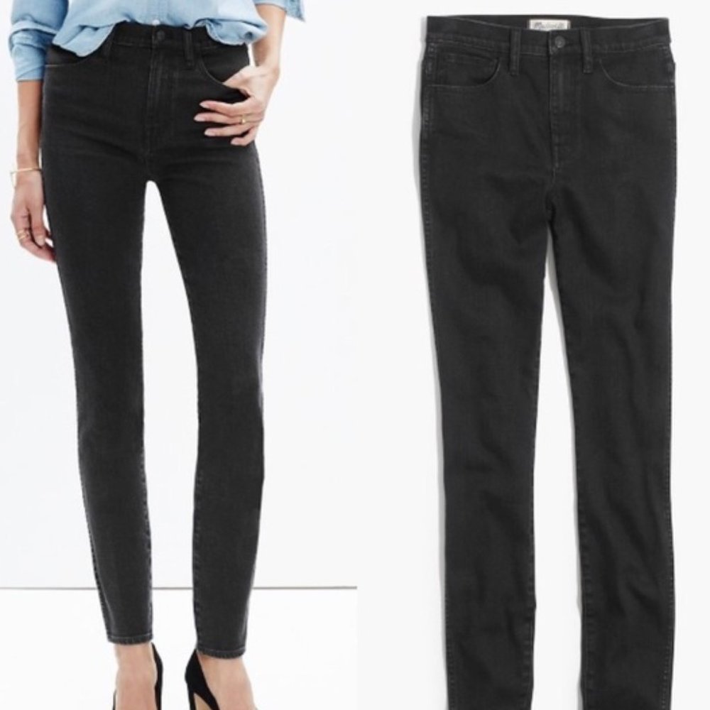 Madewell 10" High-Rise Skinny Jeans - Captain Wash